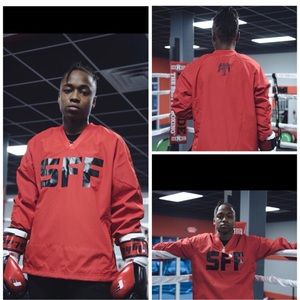 Windbreaker. My own brand dedicated to Jesus.